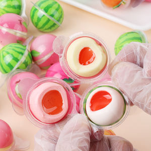 סוכריות גומי בטעמי פירות מעורבים, רכות, חמוץ-מתוק, באריזת חסכון, סיטונאי יצרן, חלאל. - Product Image 4