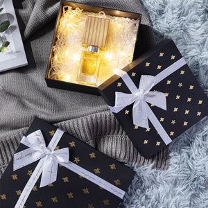 Bespoke Big <b>Black</b> Retail Products Gift <b>Box</b> Packaging with Magnetic Lid - Product Image 5