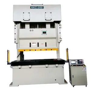 C Frame Double Crank Mechanical Sheet Metal Power Press for Sale AKC-200