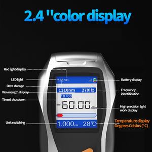 Y9 Neue <span class=keywords><strong>5</strong></span>-<span class=keywords><strong>in</strong></span>-<span class=keywords><strong>1</strong></span>-Glasfaserausrüstung VFL 15mW Rj45-Kabeltester All-<span class=keywords><strong>in</strong></span>-One-Mini-OPM-FTTH-Glasfaser messgerät - Product Image 5