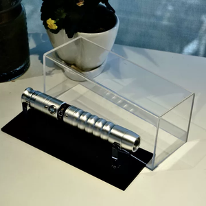 Best Selling Clear Dustproof Display Case Acrylic Lightsaber Display Box for <strong>Stars</strong> <strong>Wars</strong> Lightsaber Collection - Product Image 5