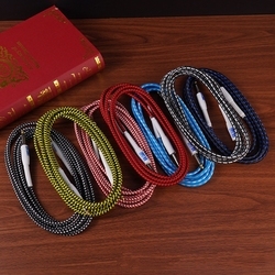 Cable de conexión de audio para guitarra más vendido con adaptador de 3M y 6.35mm en varias combinaciones de colores - Product Image 6