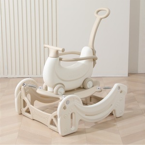 Voiture à bascule banane 5 en 1 pour bébés, cheval à bascule anti-chute amélioré, voiture à bascule pour tout-petits, scooter pour cadeaux de 1er anniversaire - Product Image 1