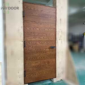 Hoàn toàn tùy chỉnh phong cách Pháp cách âm prehung hoàn thành bằng gỗ duy nhất tấm cửa cho nhà phòng ngủ rắn gỗ nội thất cửa - Product Image 3