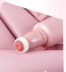 Long-Lasting Matte Silky Soft Mineral Liquid <strong>Blusher</strong> for Fair Skin Tone Custom Logo Screw Cap Squeeze <strong>Sponge</strong> Head for Face Use - Product Image 6
