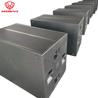 Subwoofer Doble Autoamplificado de 21 Pulgadas 9007, Altavoz Activo de Bajos Doble de 21 Pulgadas