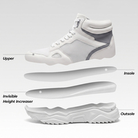Sneakers da Uomo con Rialzo Invisibile 8cm/3.15" - Scarpe Casual con Zeppa Nascosta e Piattaforma Alta