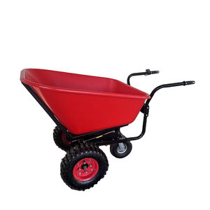รถเข็นสามล้อสำหรับงานก่อสร้าง รถดัมพ์ปูนขนาดเล็ก รถเข็นมือ รถเข็นขยะ รถเข็นไฟฟ้า - Product Image 4