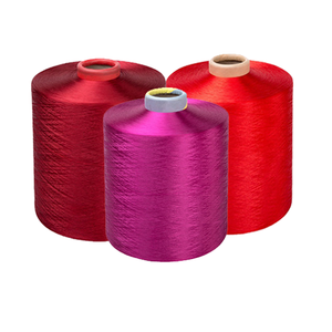 Welong Chất Lượng Cao Polyester <span class=keywords><strong>Dty</strong></span> <span class=keywords><strong>150D</strong></span> <span class=keywords><strong>144F</strong></span> Dope Nhuộm Sợi Anh 100% Polyester Sợi Cho Dệt Kim - Product Image 3