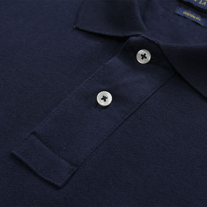 Camicie <span class=keywords><strong>Polo</strong></span> da <span class=keywords><strong>Uomo</strong></span> in <span class=keywords><strong>Cotone</strong></span> Ricamate a Maniche Lunghe Casual - Ingrosso - Product Image 2