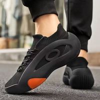 Chaussures de sport décontractées unisexes 2026, nouvelle collection, respirantes, en maille tissée, grande taille, pour pieds larges, semelle intermédiaire antidérapante en PU