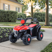 Quad Électrique pour Enfants à 4 Roues, Alimenté par Batterie, en Matière Plastique, Voiturette Jouet