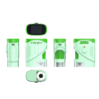 Nuevo Microscopio Portátil para Niños VX-70 con Pantalla LCD IPS de 2 Pulgadas, 2MP, Juguete Educativo de Ciencia, Microscopio de Mano Hecho de Plástico