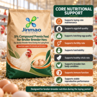Prémélange composé de minéraux et d'oligo-éléments à 5 % Jinmao pour poulets de chair et poules reproductrices pendant la période de ponte