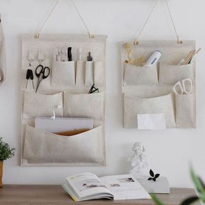 Collapsible Fabric Storage Organizer <b>Bin</b> Multi-Pocket Hanging <b>Caddy</b> for Kitchen Bathroom Office Wholesale - Product Image 6