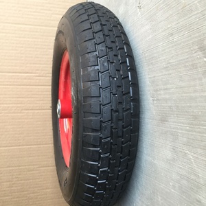 Heavy Duty 4.00-8 Pneumatic Rubber Wheel 16 Inch Inflatable Wheel Barrow Tyre and Wheel 4.80/4.00-8 Rubber <strong>Tire</strong> for <strong>Wheelbarrows</strong> - Product Image 6