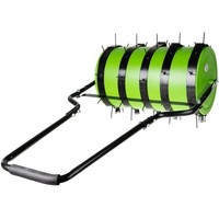 Aérateur de pelouse en métal Scarificateur à rouleau Outil de pointe en acier roulant pour jardin et ferme