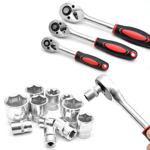 121 Piece Galvanized Automotive Repair Tool Set 1/2 In Socket Drive Carbon Steel Tool Case For Auto And Home Repair - Product Image 3