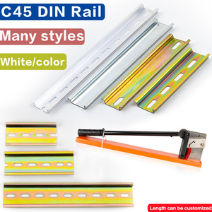 CHFRPU Chất Lượng Cao Hướng Dẫn Đường Sắt 35 Mét Rộng 7.5 Mét Thép Không Gỉ Cao Của 1 Hoặc 2 Mét M4 M6 Cố Định Lỗ Công Nghiệp Thép DIN Đường Sắt - Product Image 6