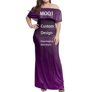 <span class=keywords><strong>Abito</strong></span> da donna <span class=keywords><strong>Vintage</strong></span> senza spalline in stile viola <span class=keywords><strong>rosso</strong></span> polinesiano con stampa tribale personalizzato Plus Size per festa Maxi <span class=keywords><strong>abito</strong></span> da donna - Product Image 5