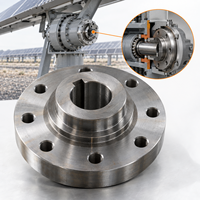 Bride de sortie personnalisée pour entraînement de suivi solaire CNC 42CrMo, pièce OEM