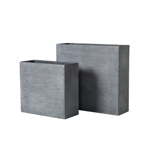 <span class=keywords><strong>Vasi</strong></span> da Esterno <span class=keywords><strong>Quadrati</strong></span> in <span class=keywords><strong>Cemento</strong></span> Biodegradabili Eco-Friendly Resistenti con Fori <span class=keywords><strong>di</strong></span> Drenaggio Design Minimalista per Giardino e Casa - Vendita all'Ingrosso - Product Image 1