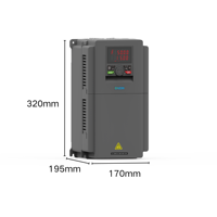 Variador de Frecuencia EC520 Trifásico 380V 22kW, Inversor de Frecuencia AC, VSD, VFD para Bomba Solar