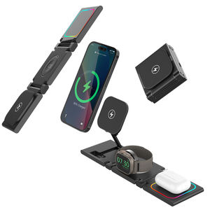 Cargador Inalámbrico 2026 con Luz LED UltraCharge Pro, Base de Carga Magnética 3 en 1 para iPhone y Galaxy - Product Image 6