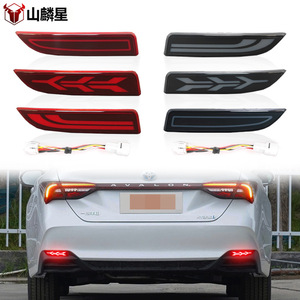 Avalon <b>LED</b> Taillights 2019-2025 Toyota Rear Bumper <b>Lights</b> Replacement With <b>Wiring</b> Harness - Product Image 1