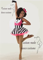 Nouveaux costumes de danse en tulle et sequins rose vif et noir pour enfants, robe de ballet mini-jupe et justaucorps pour filles, en stock