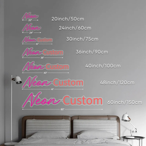 Dropshipping : Enseigne néon Joyeuses Pâques personnalisée, enseigne néon sur mesure en acrylique avec lumière LED, faite à la main, avec variateur et télécommande, pour vendeurs Etsy - Product Image 5