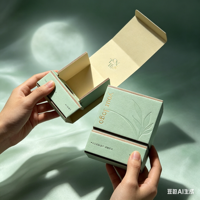 Boîtes à perruques personnalisées de haute qualité, luxueuses, écologiques, en matériaux recyclés, imperméables, pour extensions de cheveux, avec fermeture magnétique en éponge haut de gamme