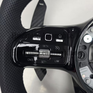 Nuevo Producto en Oferta: Cuero Perforado de Fibra de Carbono para Volante de Mercedes Benz W177 W213 W204 W205 W211 C257 AMG - Product Image 5