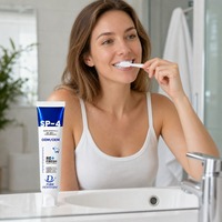 Dentifrice blanchissant probiotique à marque privée, haleine fraîche, élimine les taches jaunes, soins bucco-dentaires, OEM
