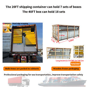 Casa Contenedor Personalizable, Casa Prefabricada, Panel Sándwich Ignífugo, Diseño de Paquete Plano, Uso para Apartamento/Oficina/Cafetería - Product Image 6