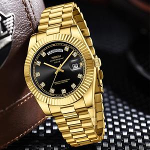 นาฬิกาควอตซ์ธุรกิจของผู้ชาย2627สั่งทำโลโก้ตามแบบเรียบง่ายกันน้ำสแตนเลสสตีลหรูหราคลาสสิก - Product Image 2