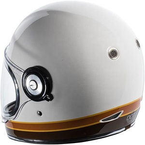 La cara blanca novela bicicleta Retro de diseño de seguridad de <span class=keywords><strong>moto</strong></span> <span class=keywords><strong>casco</strong></span> de la motocicleta - Product Image 6
