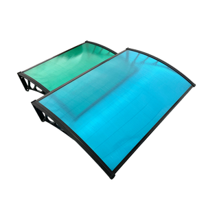 <span class=keywords><strong>Toldo</strong></span> de Aluminio para Todo Clima con Techo de Policarbonato para Ventana, Balcón y Puerta, Protección Solar - Product Image 3