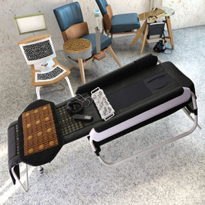 اتجاهات جديدة من اليشم طاولة دوارة حرارية كهربائية لنصف الجسم متعددة الوظائف للعناية بالعمود الفقري V3 V4 علاج رئيسي بالأشعة تحت الحمراء - Product Image 4