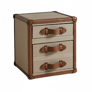 Bone Inlay Console Square Modern Genuine Leather <b>Storage</b> <b>Stools</b> Ottomans Seat Organise Box for Bedroom Living Room - Product Image 2