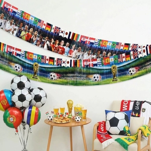 Set de Banderines con 48 Banderas de Países para Decoración de Fiestas de Fútbol, Estados Unidos, Canadá, México 2026, Accesorio para Fotos de Celebración de Aficionados - Product Image 3