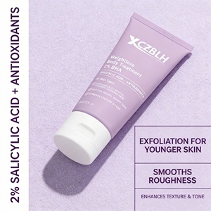 OEM/ODM Traitement corporel en apesanteur <span class=keywords><strong>2</strong></span>% <span class=keywords><strong>BHA</strong></span>, <span class=keywords><strong>lotion</strong></span> <span class=keywords><strong>exfoliante</strong></span> à l'acide salicylique et à la camomille, hydratant pour la kératose pilaire - Product Image 2