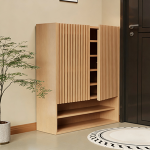 <span class=keywords><strong>Zapatero</strong></span> de Madera Moderno y Personalizable con Estantes Ajustables, Gran Capacidad, Organizador para Entrada de Casa, 35 cm de Ancho, Mueble para Zapatos de Pasillo - Product Image 1