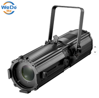 Professioneller 200W RGBW LED Profilscheinwerfer IP33 Ra95 DMX512 5-in-1 Leko Ellipsoidaler Scheinwerfer für Bühne TV Theater