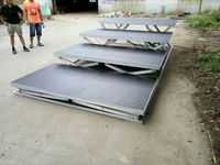 Scène de danse de mariage portable en aluminium, scènes modulaires pliables pour les concerts, les événements, la scène de théâtre