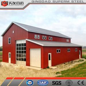 Structure en acier préfabriquée, hangar en acier, kits de maison en métal, barndo/barndominium - Product Image 4