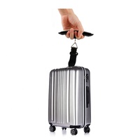 Balance à bagages électronique numérique portable de 50 kg, en acier inoxydable, avec écran LCD, pour valise suspendue