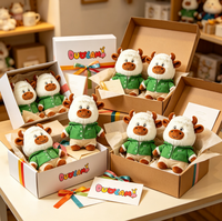 Peluche OEM de haute qualité en tissu doux pour enfants, idéale comme cadeau promotionnel d'entreprise