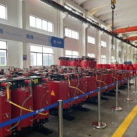 Transformateur triphasé à résine coulée de type sec 50 kVA 1250 kVA 1600 kVA, abaisseur de tension, 11 kV 13,8 kV vers 220 V 400 V, UL CUL CE MV&HV
