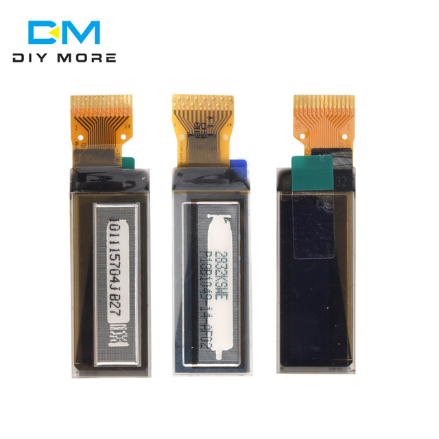 128X32 14 Pins 3.3V SSD1306 Breakout Board Module 0.91"inch OLED LCD Display